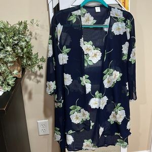 NWOT DOLL SWiMWEAR SHEER COVER-UP - ONE SIZE (rETAIL $65 plus Shipping)